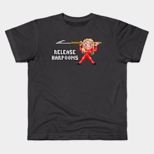 Release Harpoons! Kids T-Shirt